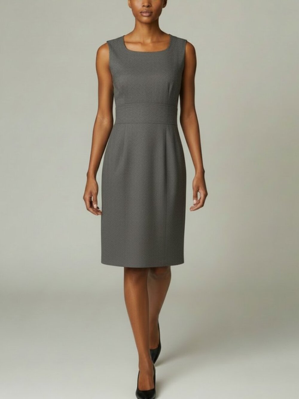 Nanette Lepore Sleeveless Dress, Gray 6